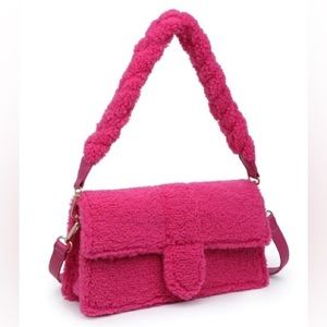 Mode Luxe Fergie Crossbody Bag Hot Pink New with Tags